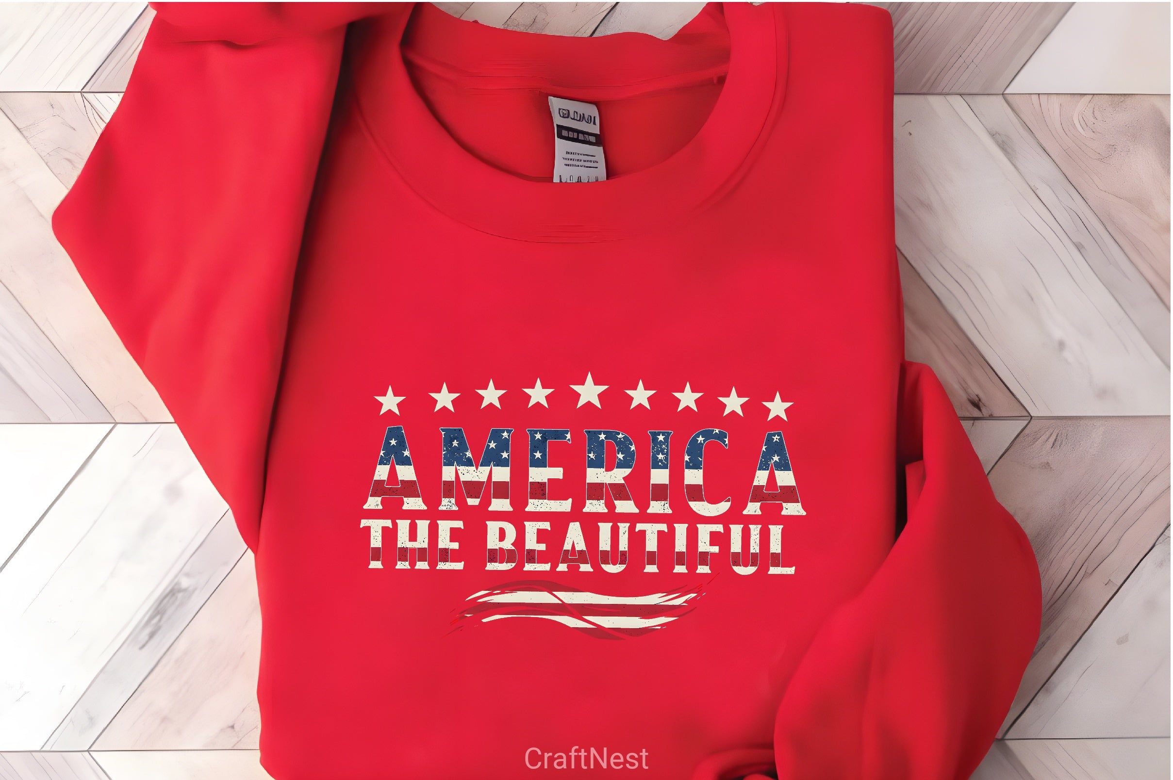 America The Beautiful Shirt Clipart Bundle - CraftNest - Digital Crafting and Art