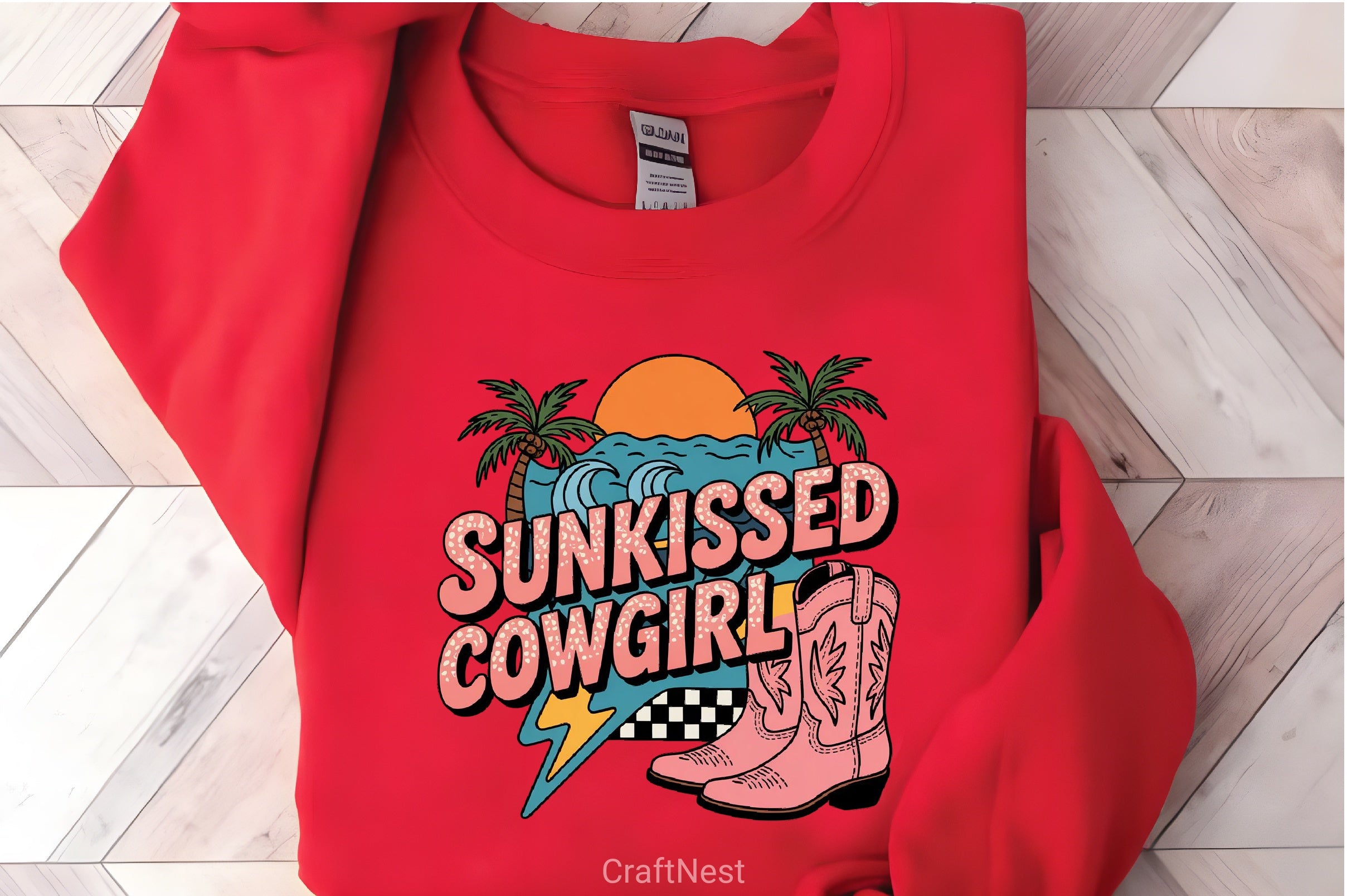 Vintage Sunkissed Cowgirl Clipart Bundle 2 - CraftNest - Digital Crafting and Art