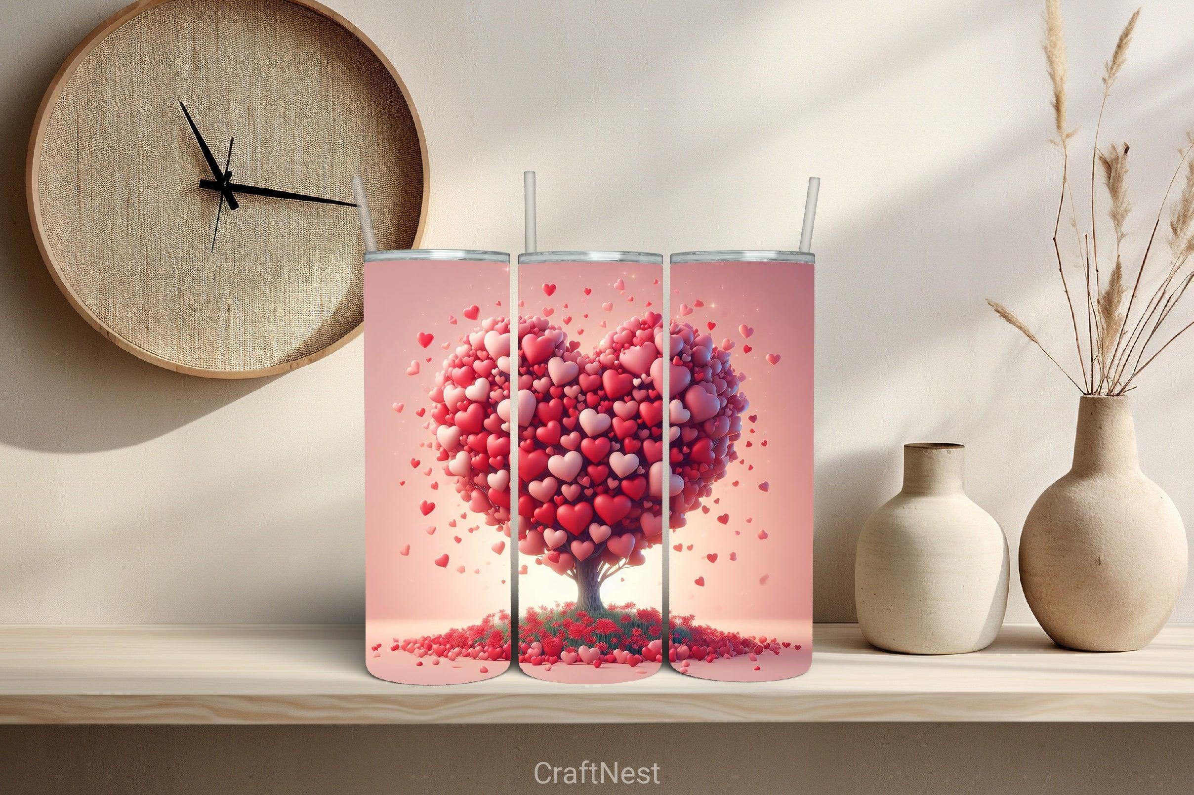 Valentine Tumbler Wrap Bundle 49 - CraftNest - Digital Crafting and Art