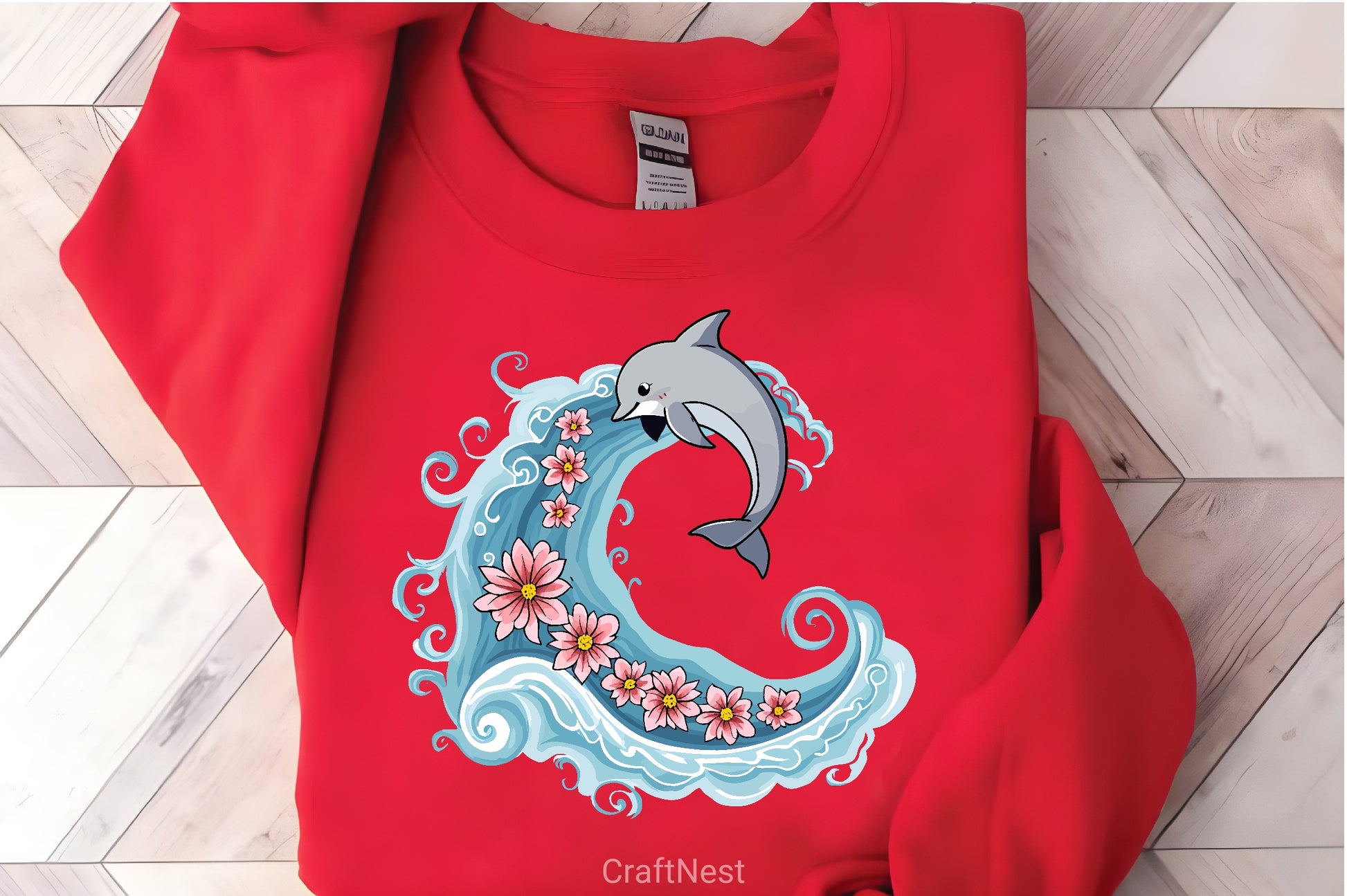 Playful Dolphin Clipart Bundle - CraftNest - Digital Crafting and Art