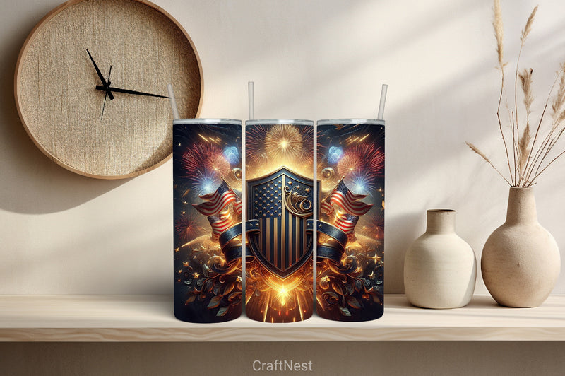 4th of July Tumbler Wrap Bundle 27 - CraftNest - Digital Crafting and Art