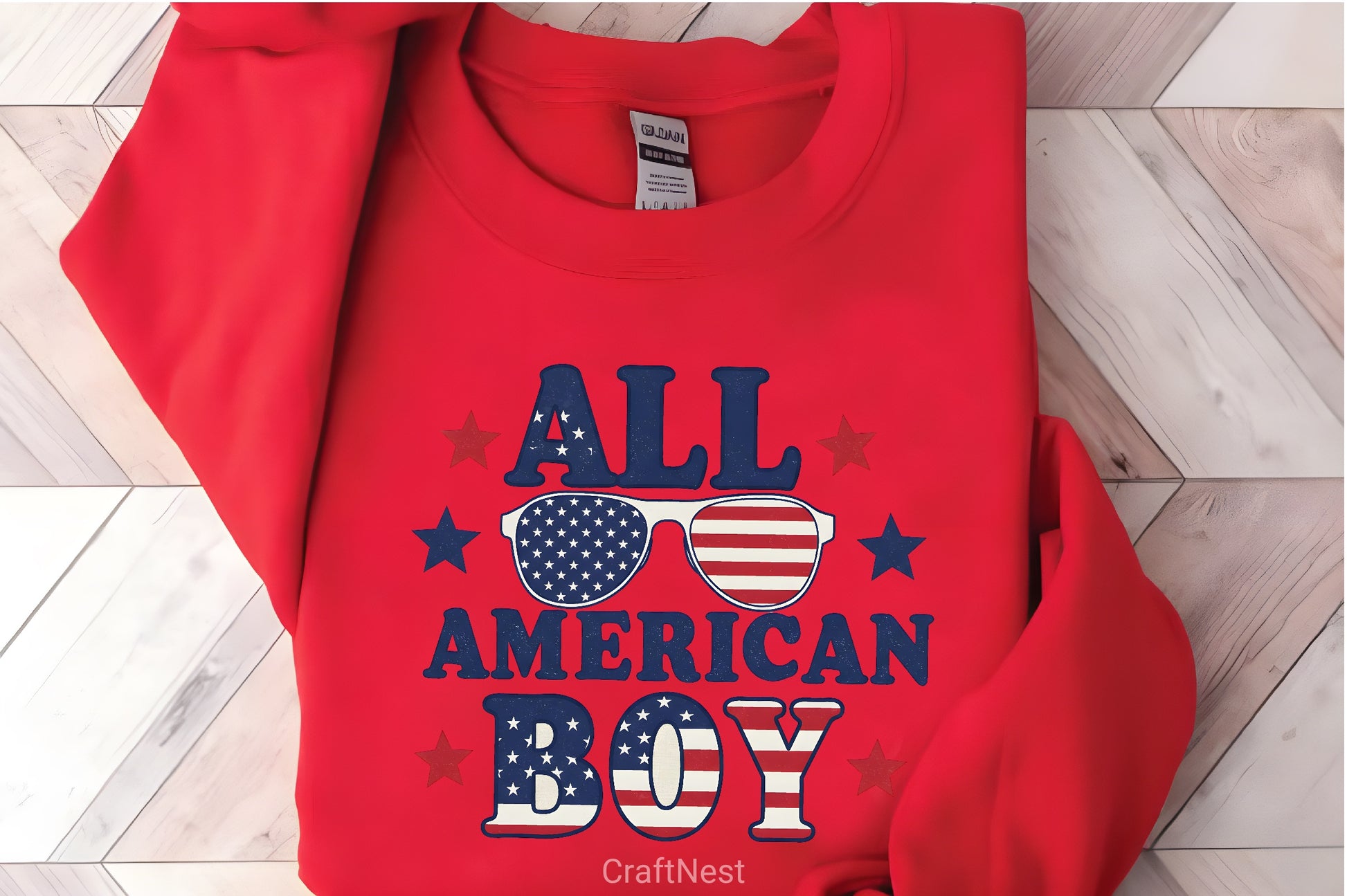 All American Boy Shirt Clipart Bundle - CraftNest - Digital Crafting and Art