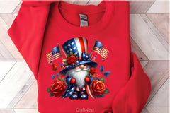 4th of July Gnomes Clipart Bundle 3 - CraftNest - Digital Crafting and Art