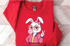 Easter Bunny Coquette Clipart Bundle - CraftNest - Digital Crafting and Art