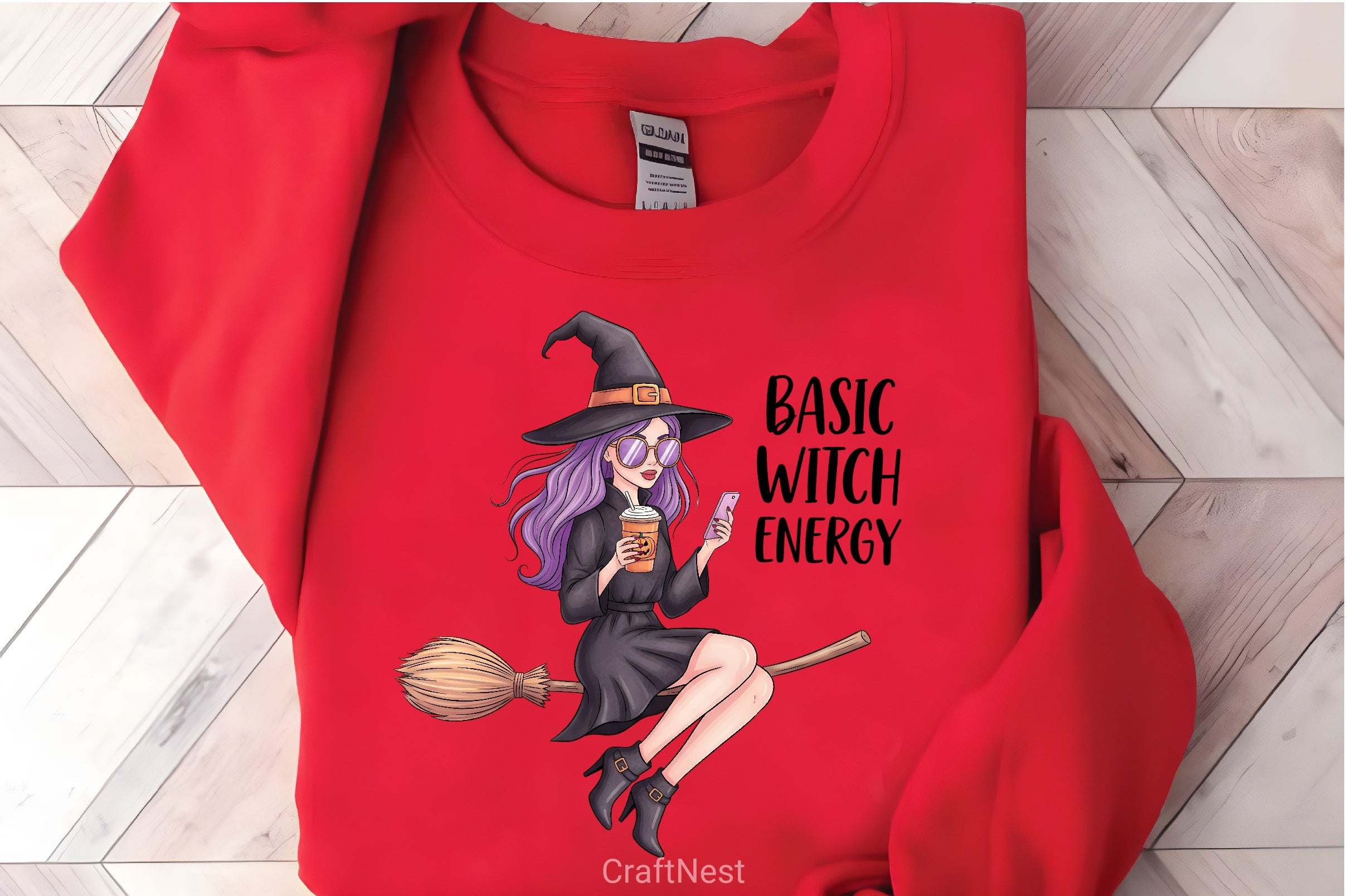 Modern Witch Broom Clipart Bundle - CraftNest - Digital Crafting and Art