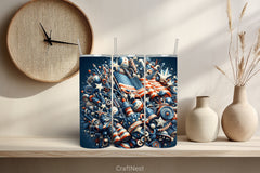 4th of July Tumbler Wrap Bundle 99 - CraftNest - Digital Crafting and Art