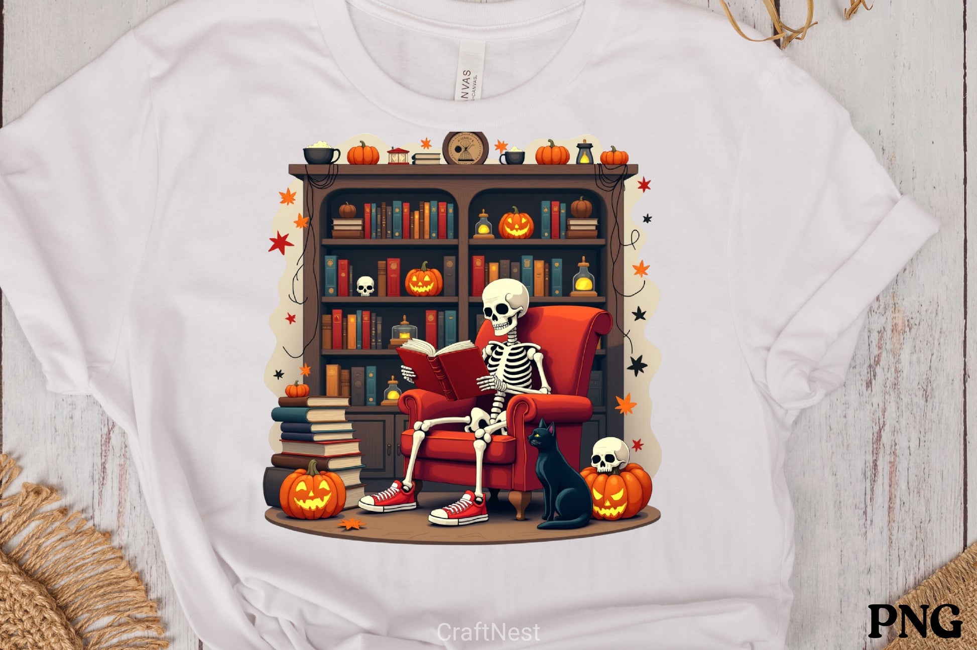 Skeleton Reading Clipart Bundle - CraftNest - Digital Crafting and Art