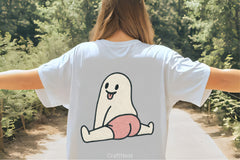 Cheerful Ghost Clipart Bundle 4 - CraftNest - Digital Crafting and Art