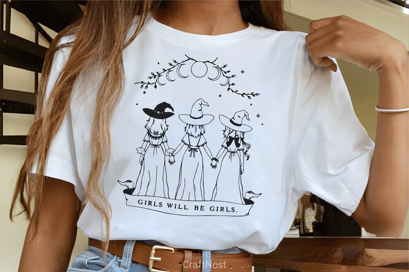 Witches Under Moon Phases Clipart Bundle - CraftNest - Digital Crafting and Art