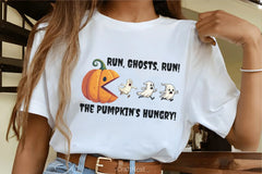 Halloween Ghost Sweatshirt & Pumpkin Tee Clipart Bundle - CraftNest - Digital Crafting and Art