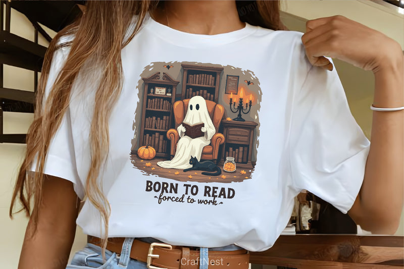 Ghost Reading Clipart Bundle - CraftNest - Digital Crafting and Art