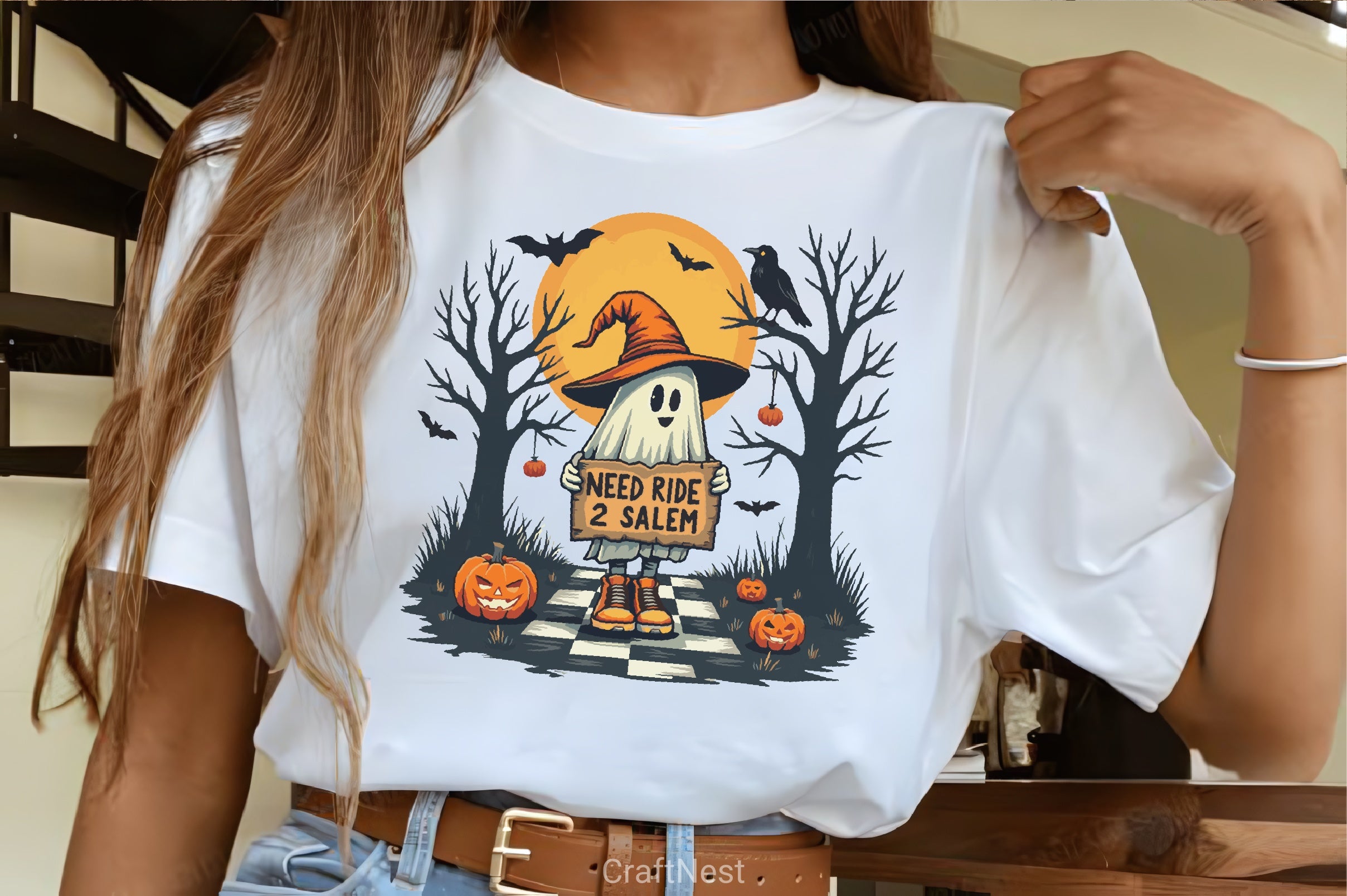 Halloween Ghost & Pumpkins Clipart Bundle - CraftNest - Digital Crafting and Art