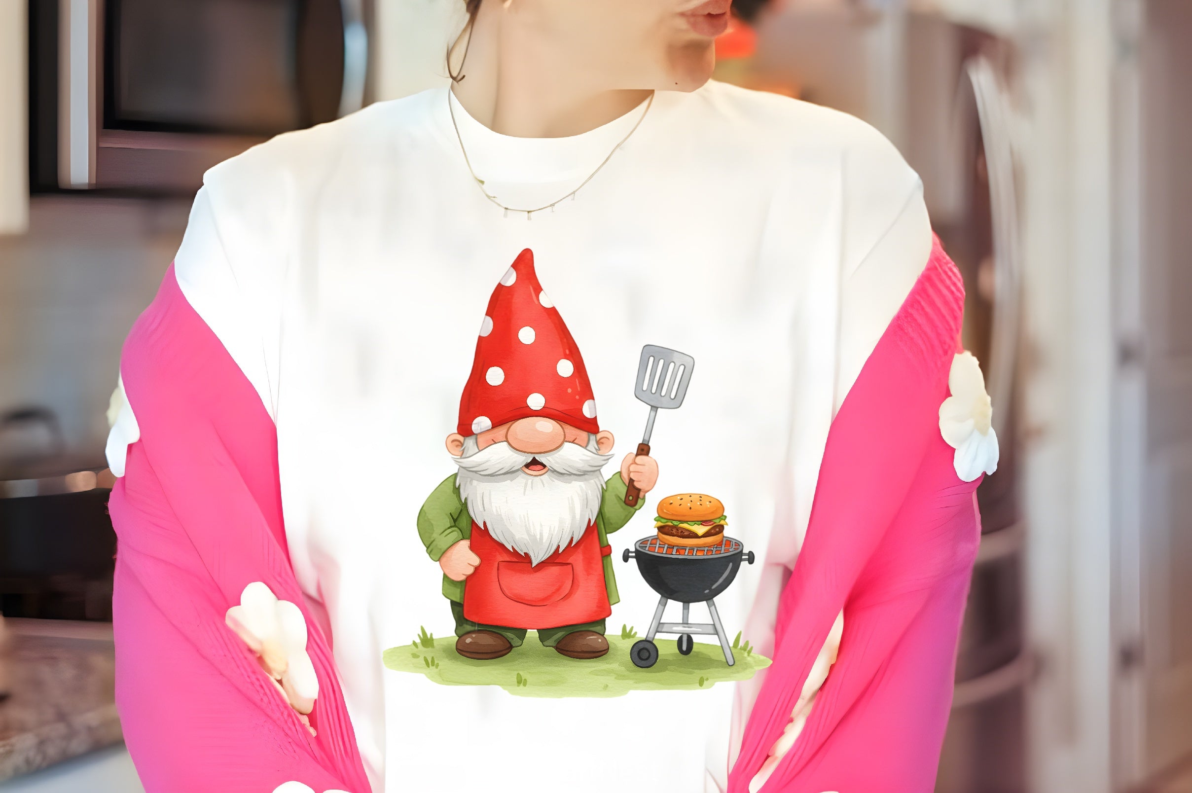 Grillin' And Chillin' Summer Gnome Clipart Bundle - CraftNest - Digital Crafting and Art