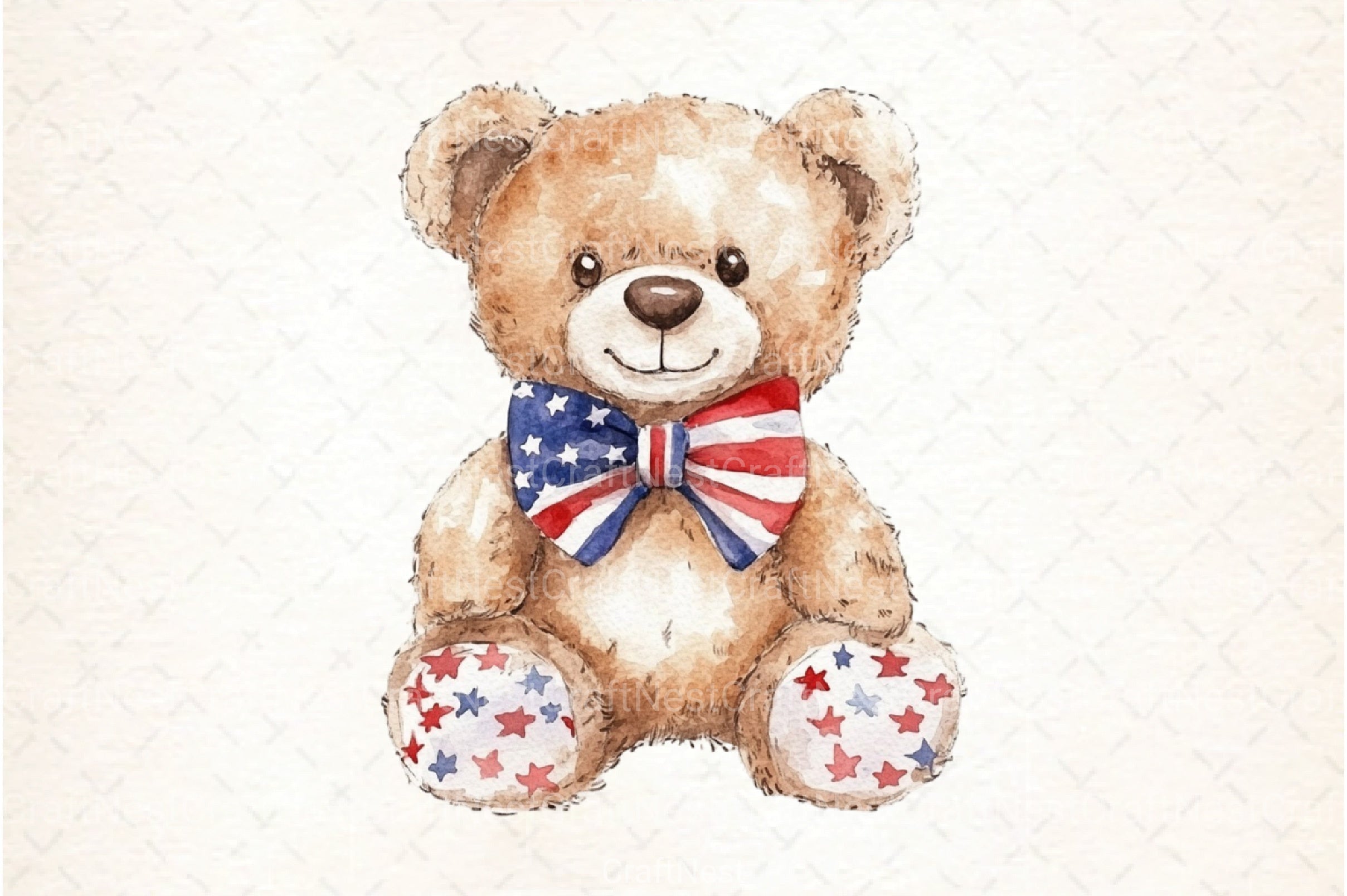 4th of July Clipart Bundle 1234 - CraftNest - Digital Crafting and Art