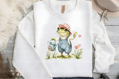 Spring Funny Frog Clipart Bundle 99 - CraftNest - Digital Crafting and Art