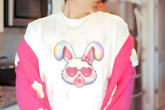 Pink Easter Bunny Clipart Bundle 51 - CraftNest - Digital Crafting and Art