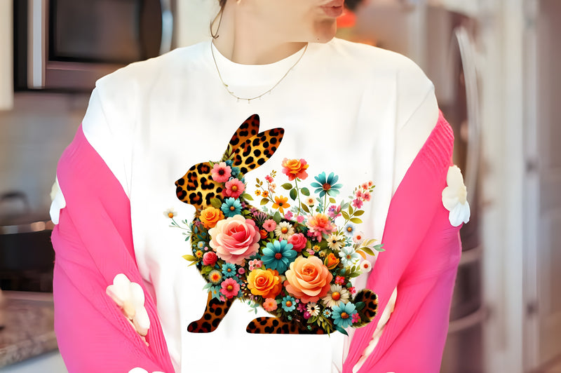 Leopard Bunny Clipart Bundle - CraftNest - Digital Crafting and Art