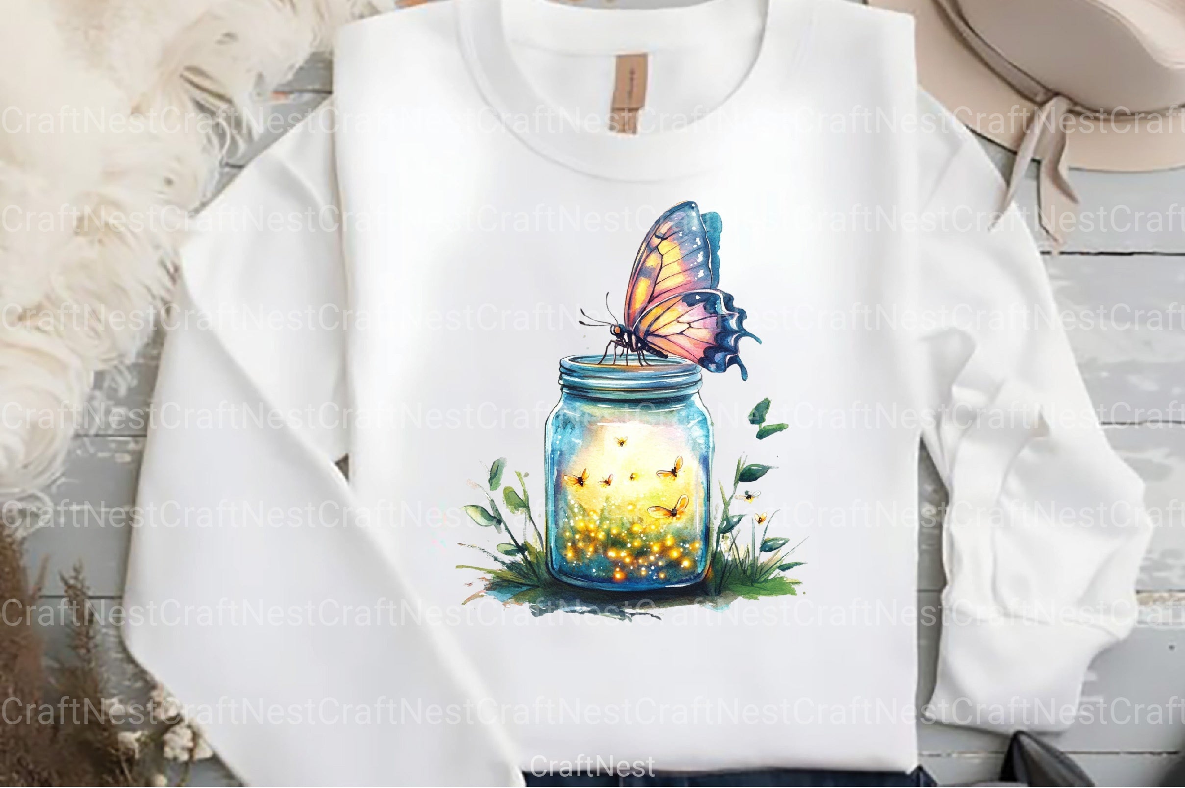 Butterfly 4th of July Clipart Bundle 34 - CraftNest - Digital Crafting and Art