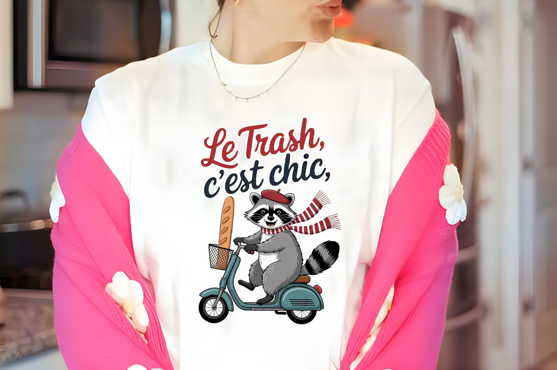 Raccoon Scooter Baguette Clipart Bundle - CraftNest - Digital Crafting and Art