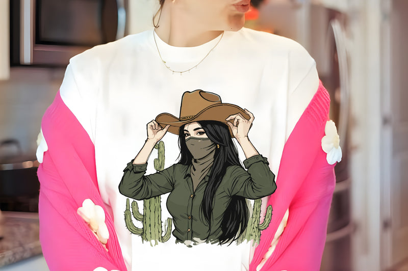 Cowgirl Woman Clipart Bundle 6 - CraftNest - Digital Crafting and Art