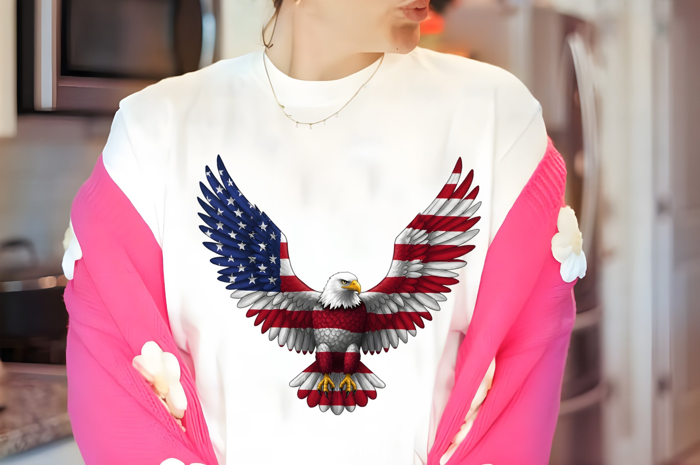 July 4th Eagle Clipart Bundle - CraftNest - Digital Crafting and Art