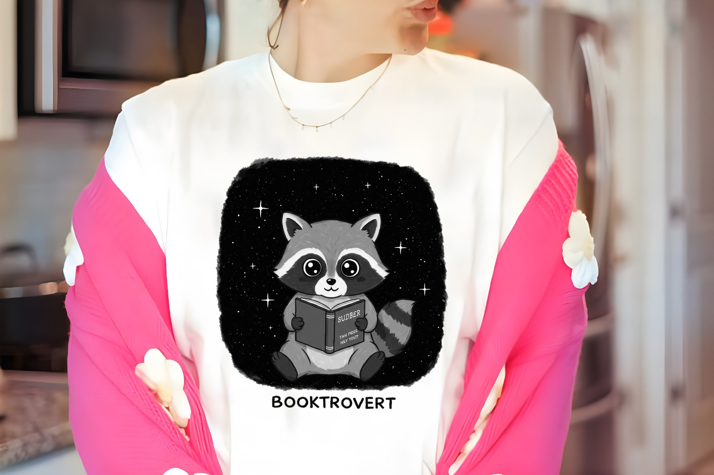 Booktrovert Reading Raccoon Clipart Bundle - CraftNest - Digital Crafting and Art