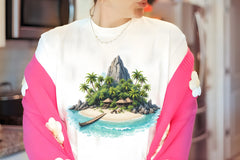 Tropical Summer Aesthetic Clipart Bundle - CraftNest - Digital Crafting and Art