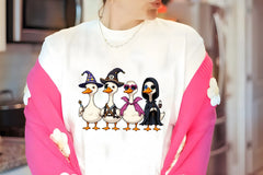 Halloween Geese Cartoon Clipart Bundle - CraftNest - Digital Crafting and Art