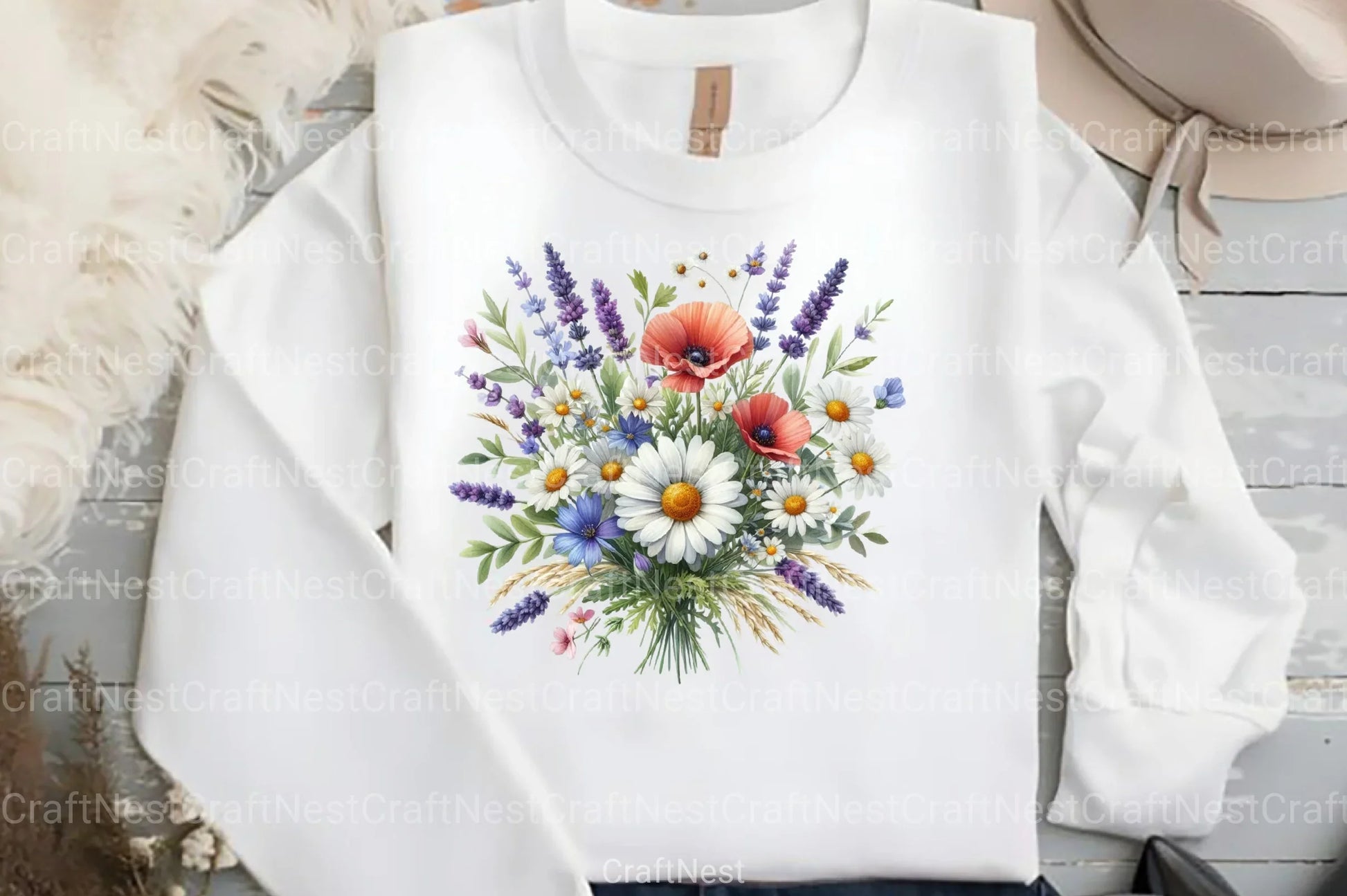 Spring Flower Garden Clipart Bundle 2 - CraftNest - Digital Crafting and Art