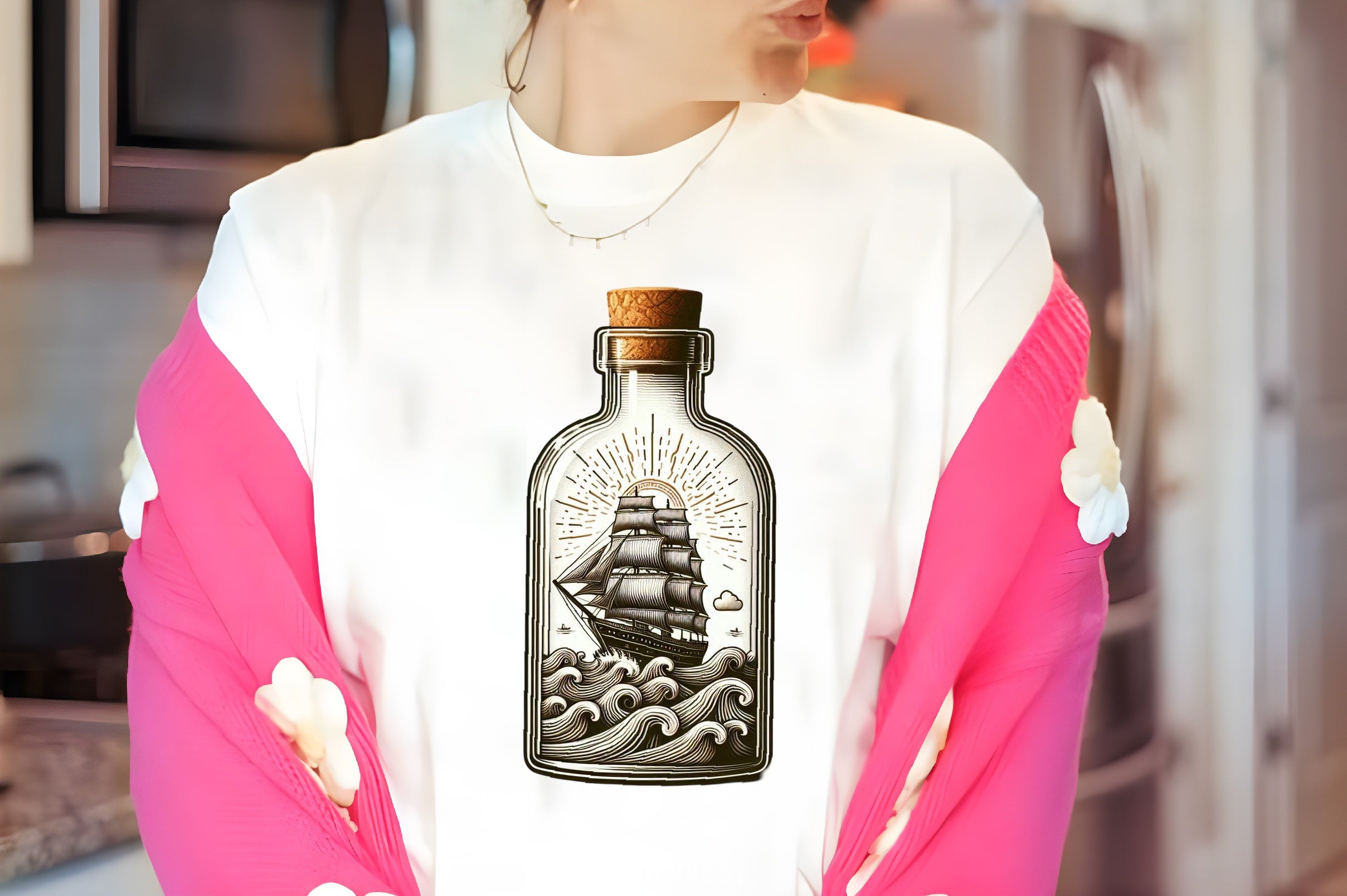 Ship In A Bottle Clipart Bundle - CraftNest - Digital Crafting and Art