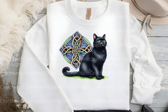 St. Patrick's Day Black Cats Clipart Bundle - CraftNest - Digital Crafting and Art