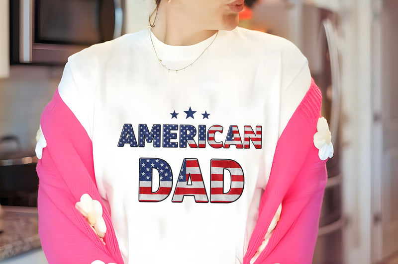 4th of July American Dad Clipart Bundle - CraftNest - Digital Crafting and Art