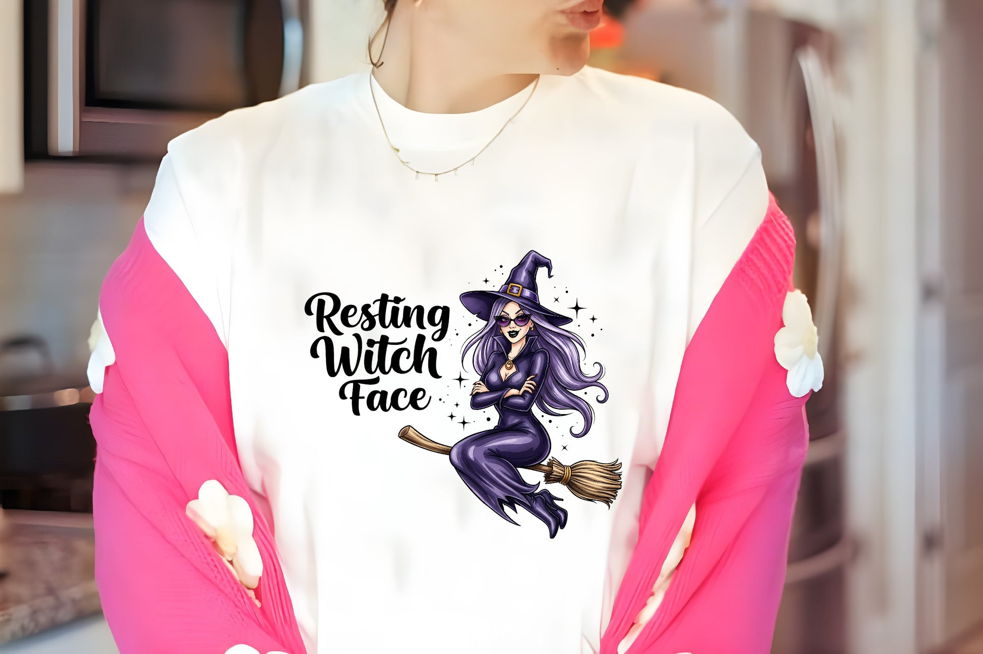 Resting Witch Face Clipart Bundle 2 - CraftNest - Digital Crafting and Art