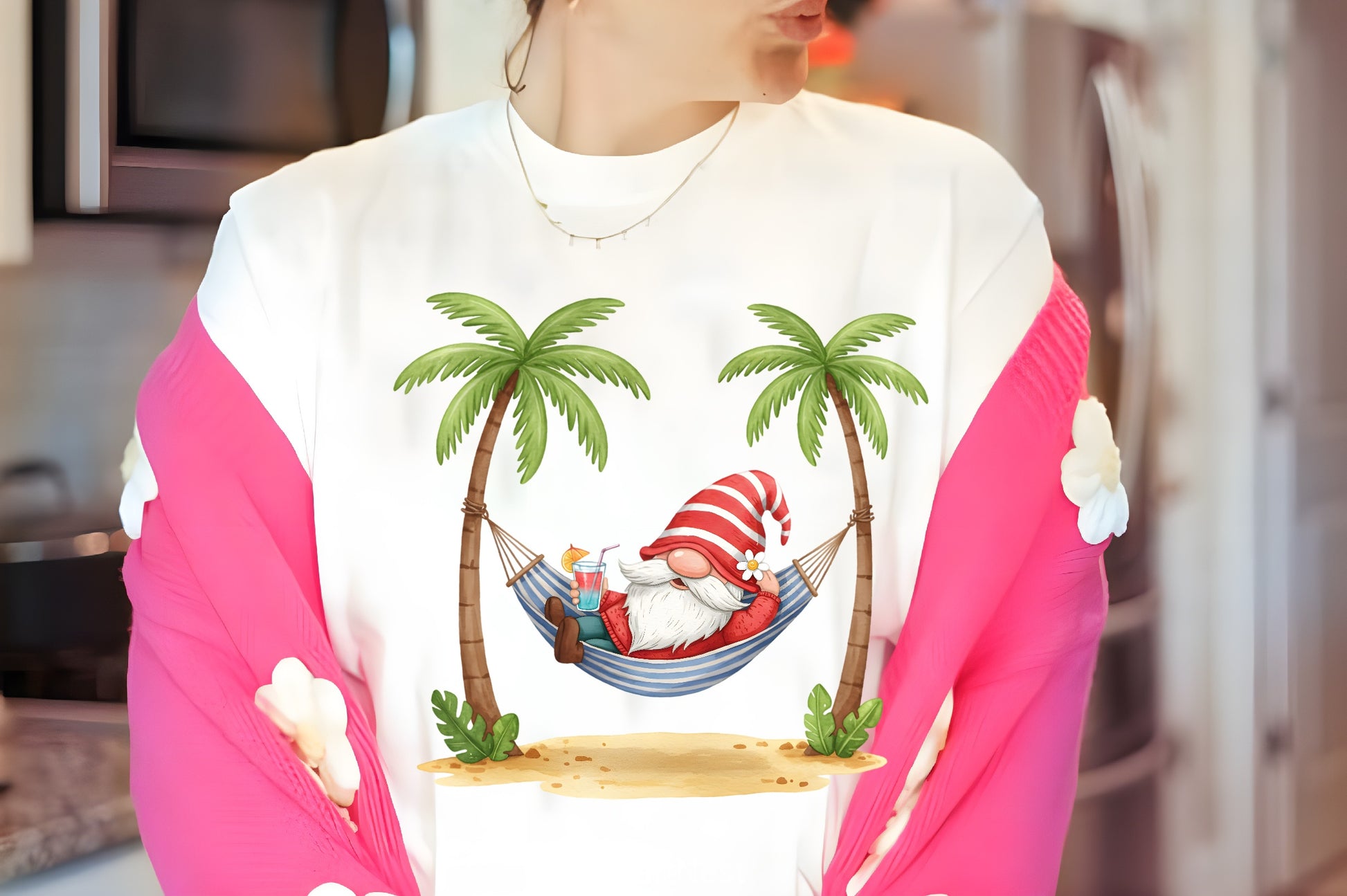 Hammock Time Summer Gnome Clipart Bundle - CraftNest - Digital Crafting and Art