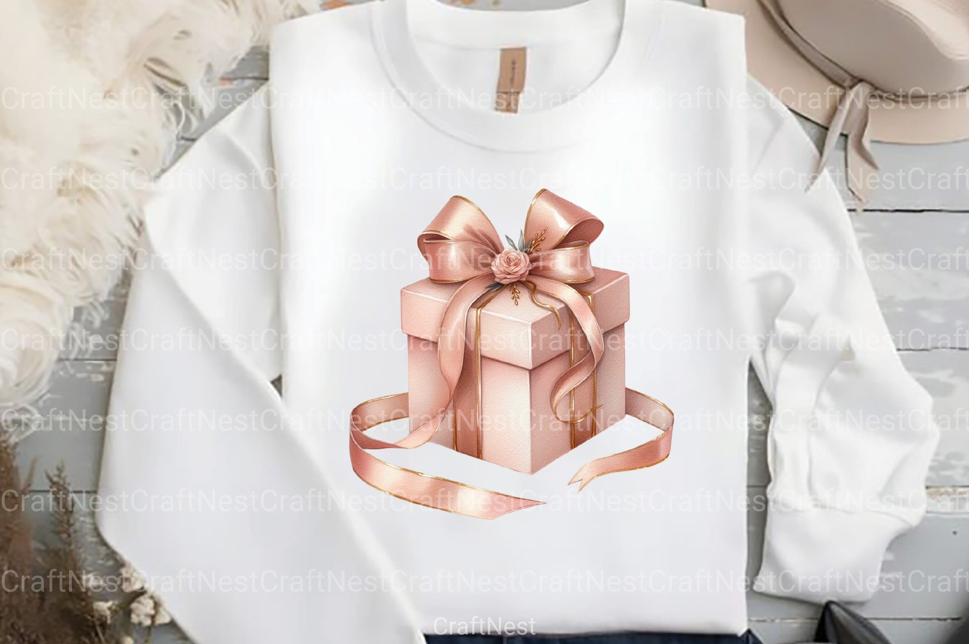 Blush Pink Birthday Clipart Bundle - CraftNest - Digital Crafting and Art