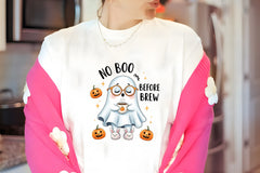 No Boo Before Brew Clipart Bundle - CraftNest - Digital Crafting and Art