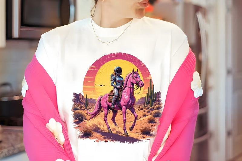 Space Cowboy Retro Sci Fi Clipart Bundle - CraftNest - Digital Crafting and Art