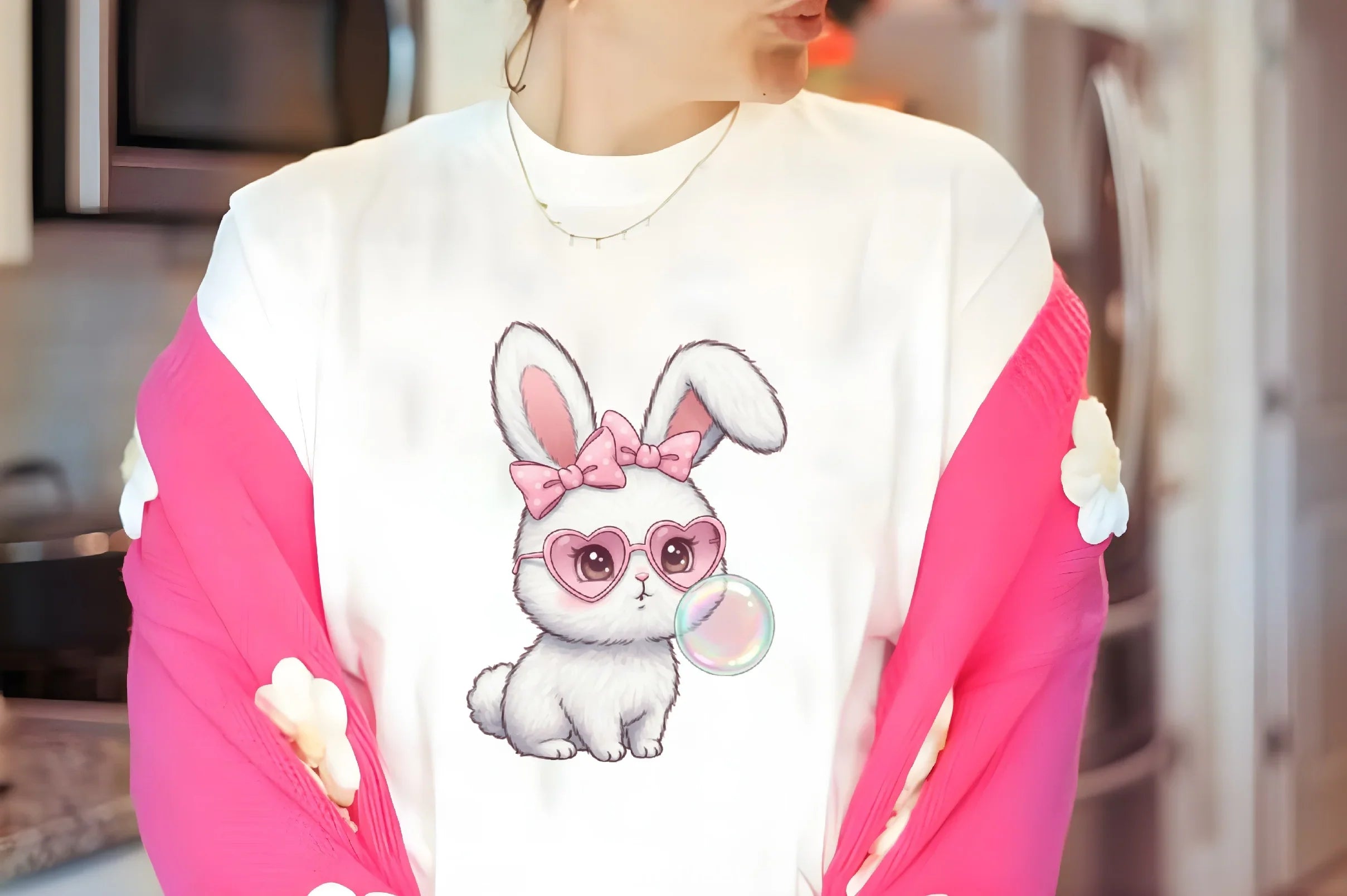 Glitter Easter Bunny Clipart Bundle - CraftNest - Digital Crafting and Art