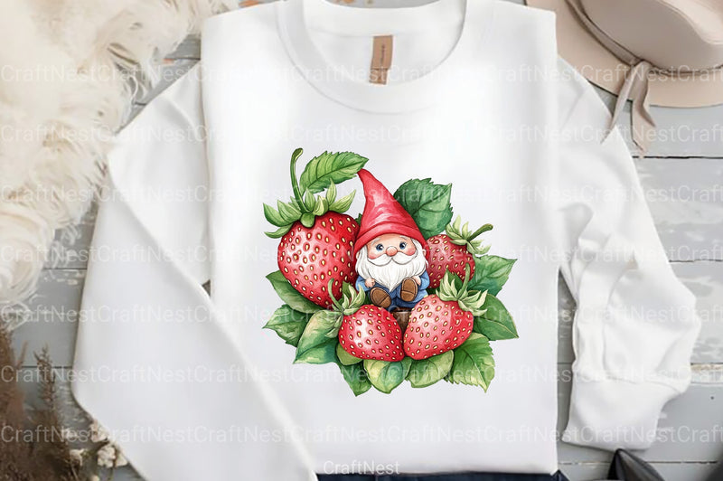 Summer Gnome Clipart Bundle 8 - CraftNest - Digital Crafting and Art