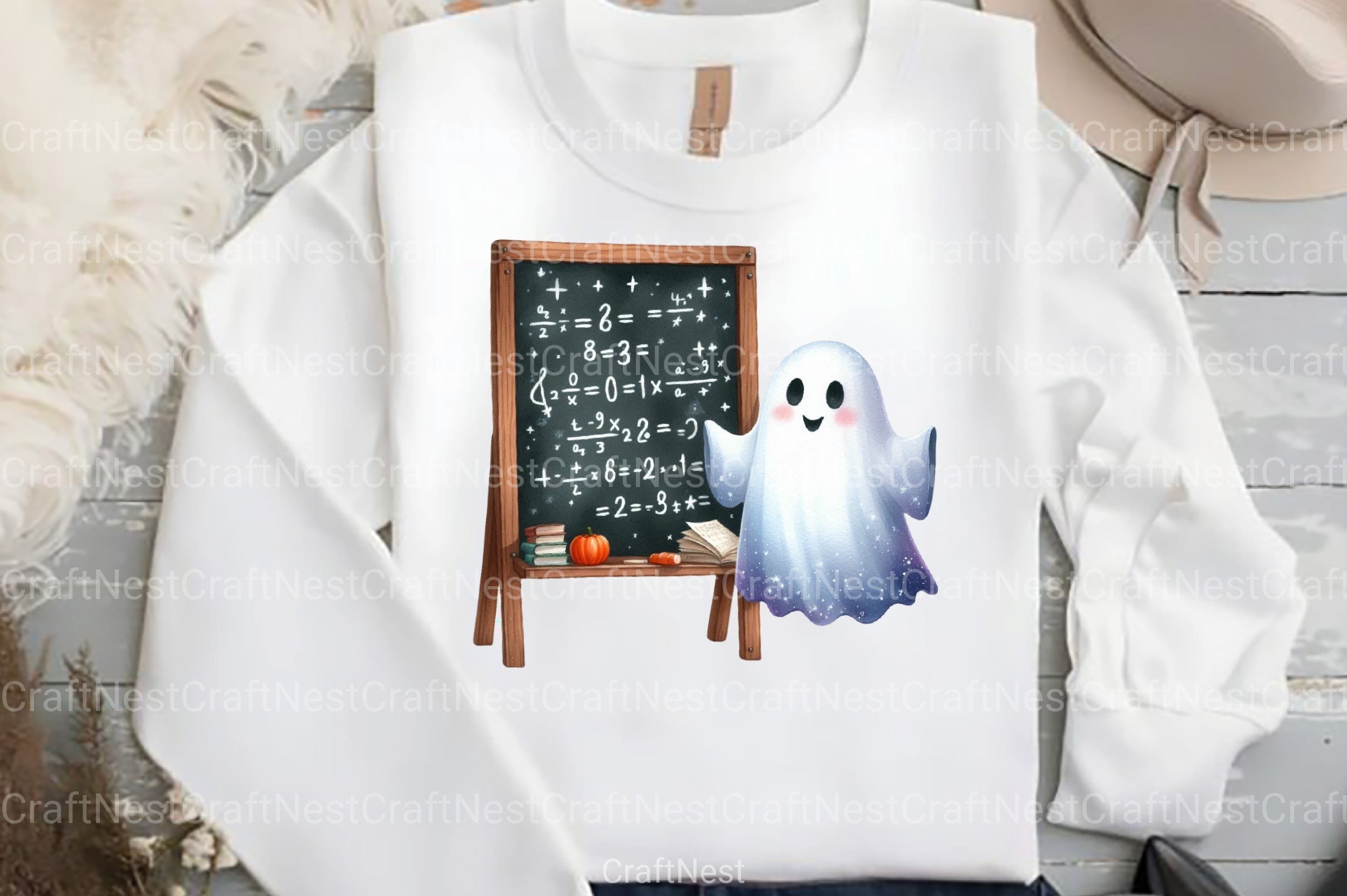 Ghost School Clipart Bundle - CraftNest - Digital Crafting and Art