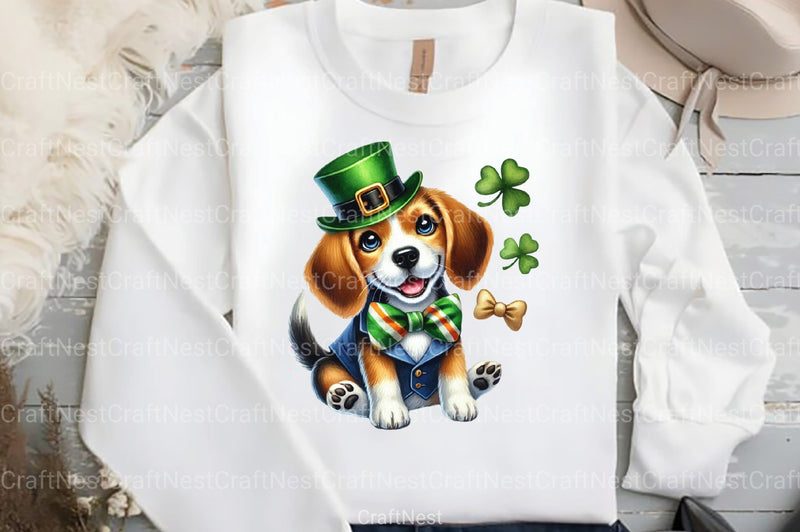 St. Patrick's Day Dog Clipart Bundle 88 - CraftNest - Digital Crafting and Art