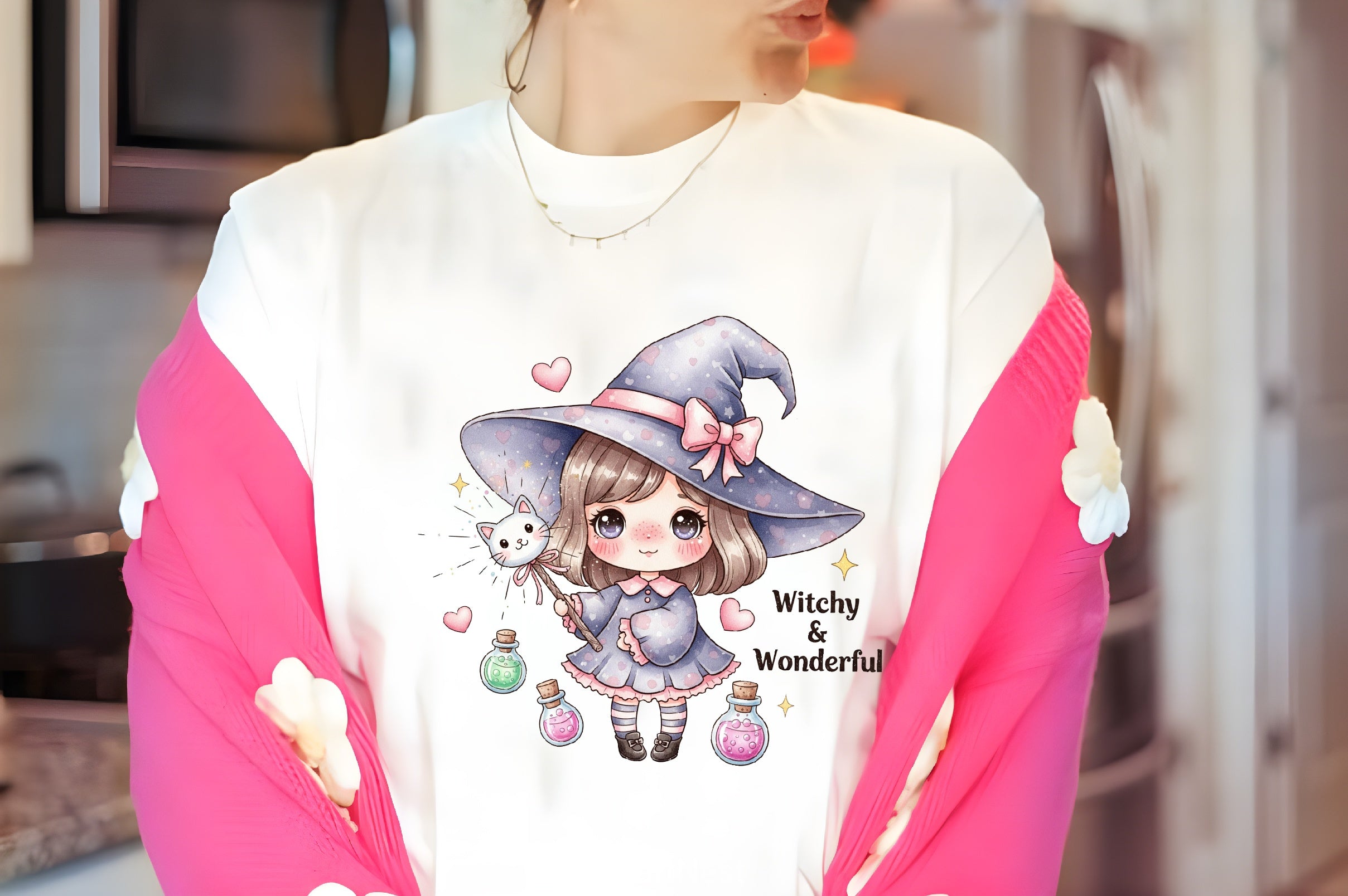 Cute Witch Clipart Bundle - CraftNest - Digital Crafting and Art