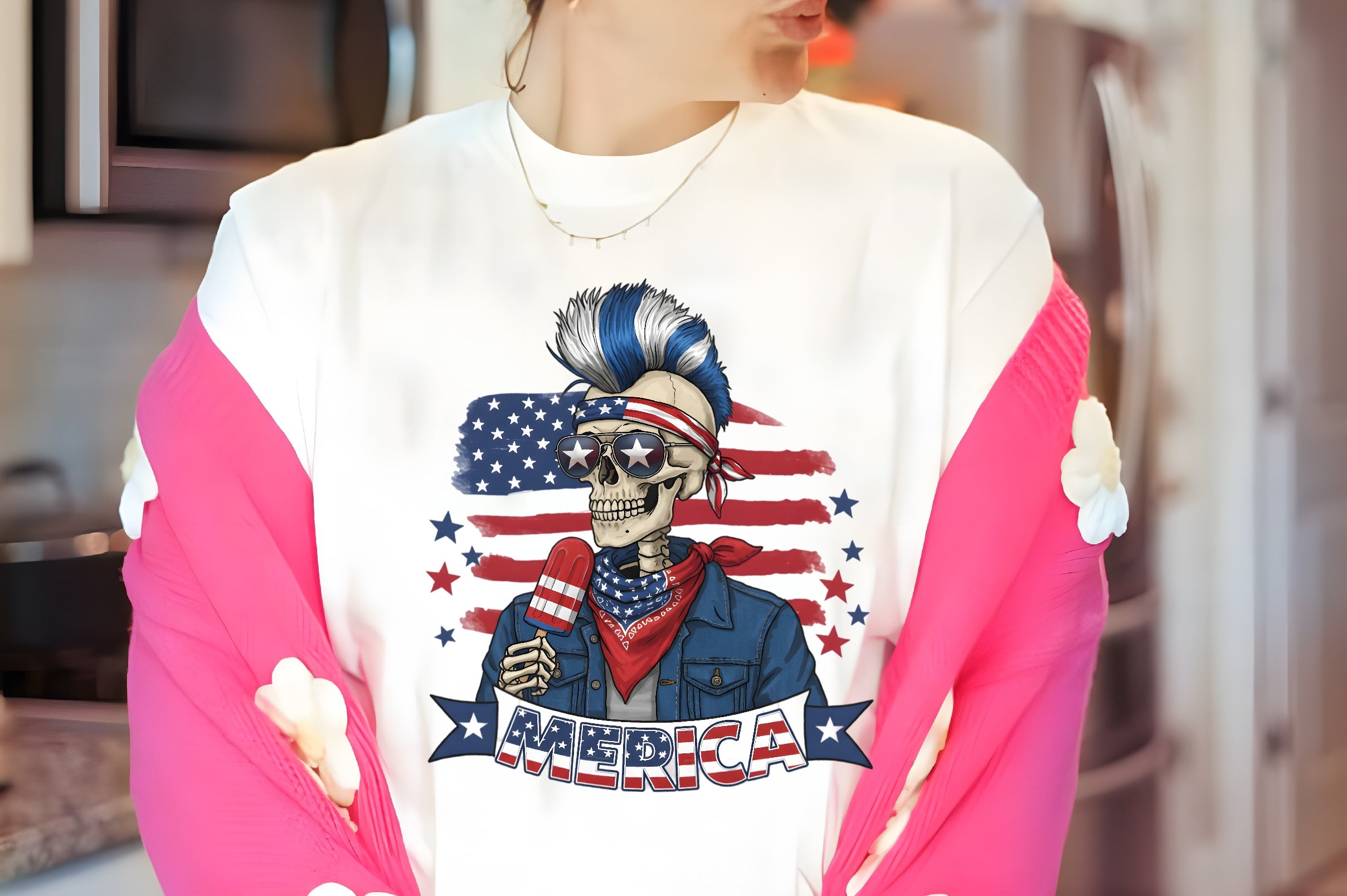 Fourth of July Skeleton Clipart Bundle - CraftNest - Digital Crafting and Art