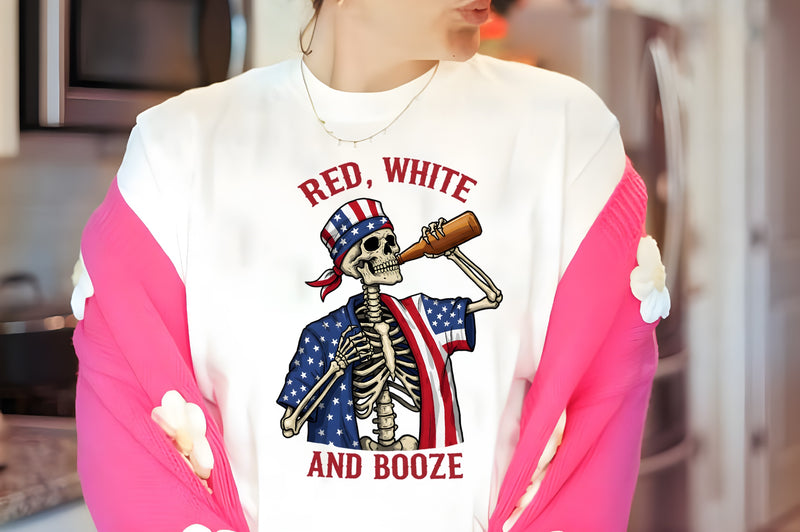 4th of July Booze Clipart Bundle - CraftNest - Digital Crafting and Art