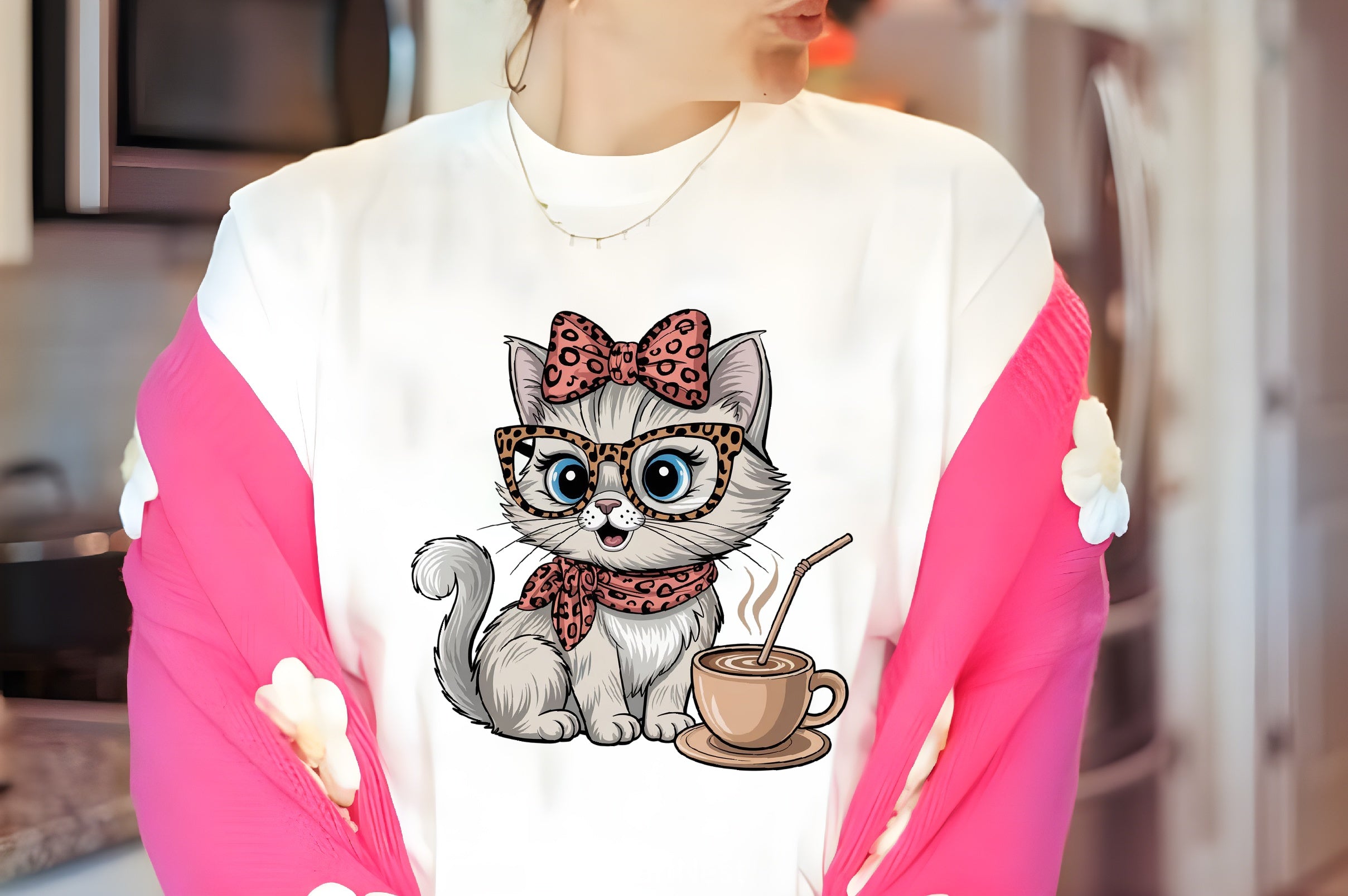 Bow Cat Clipart Bundle 2 - CraftNest - Digital Crafting and Art