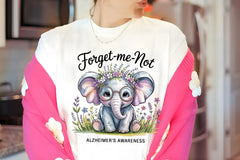 Elephant Glasses & Flowers Clipart Bundle - CraftNest - Digital Crafting and Art