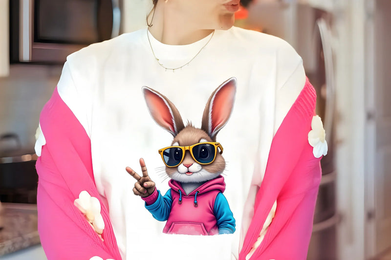 Hip Hop Bunny Easter Clipart Bundle - CraftNest - Digital Crafting and Art