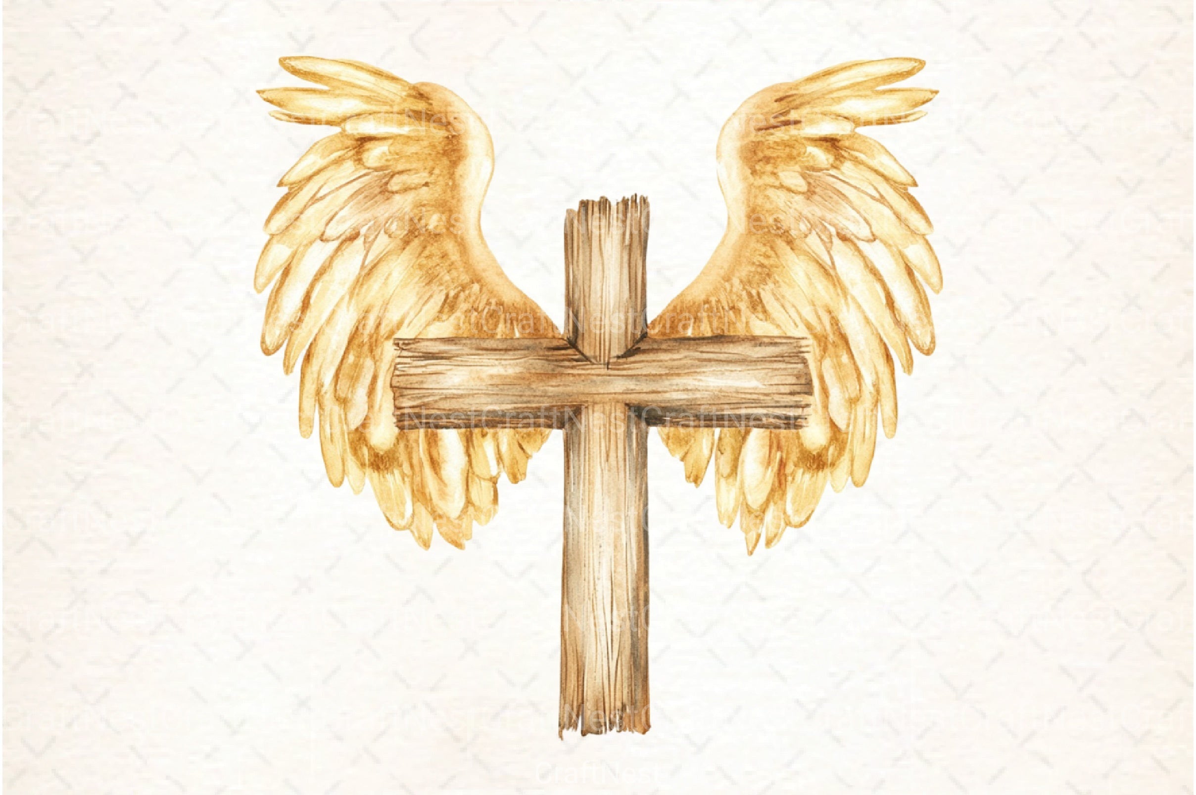 Christian Rustic Easter Clipart Bundle - CraftNest - Digital Crafting and Art