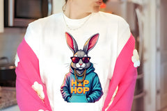 Hip Hop Bunny Easter Clipart Bundle 2 - CraftNest - Digital Crafting and Art