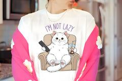 Relaxed Cat Clipart Bundle - CraftNest - Digital Crafting and Art